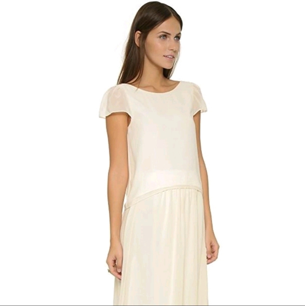 Ceremony by Joanna August Cream Blouse - Picture 3 of 8